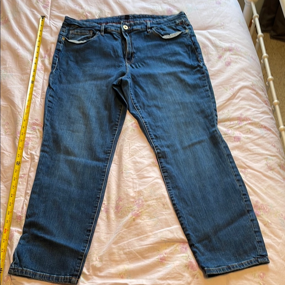 Tommy Hilfiger Blue Straight Leg Jeans